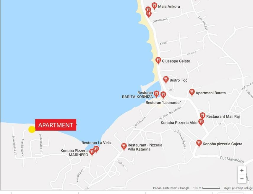Apartment "On The Beach" Trogir Exterior foto
